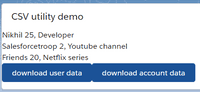 Building Reusable Utility to Generate CSV in LWC image.
