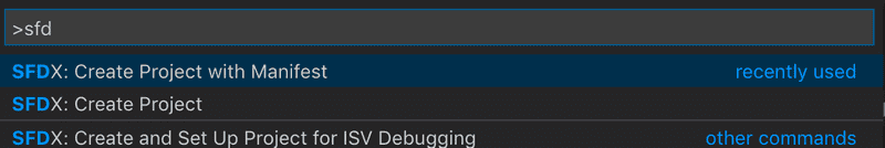 fig: Verify Salesforce Extension installation fig: Verify Salesforce Extension installation
